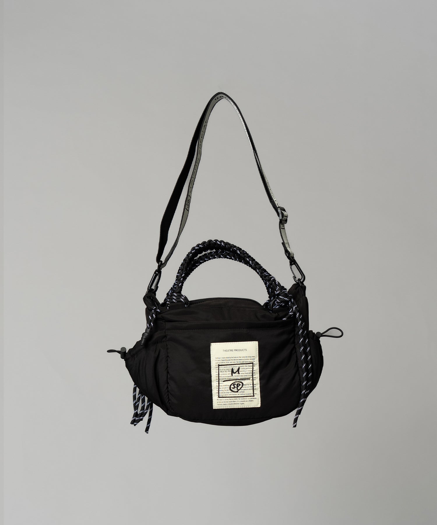 Aluminum Bonded Leather Shoulder Bag