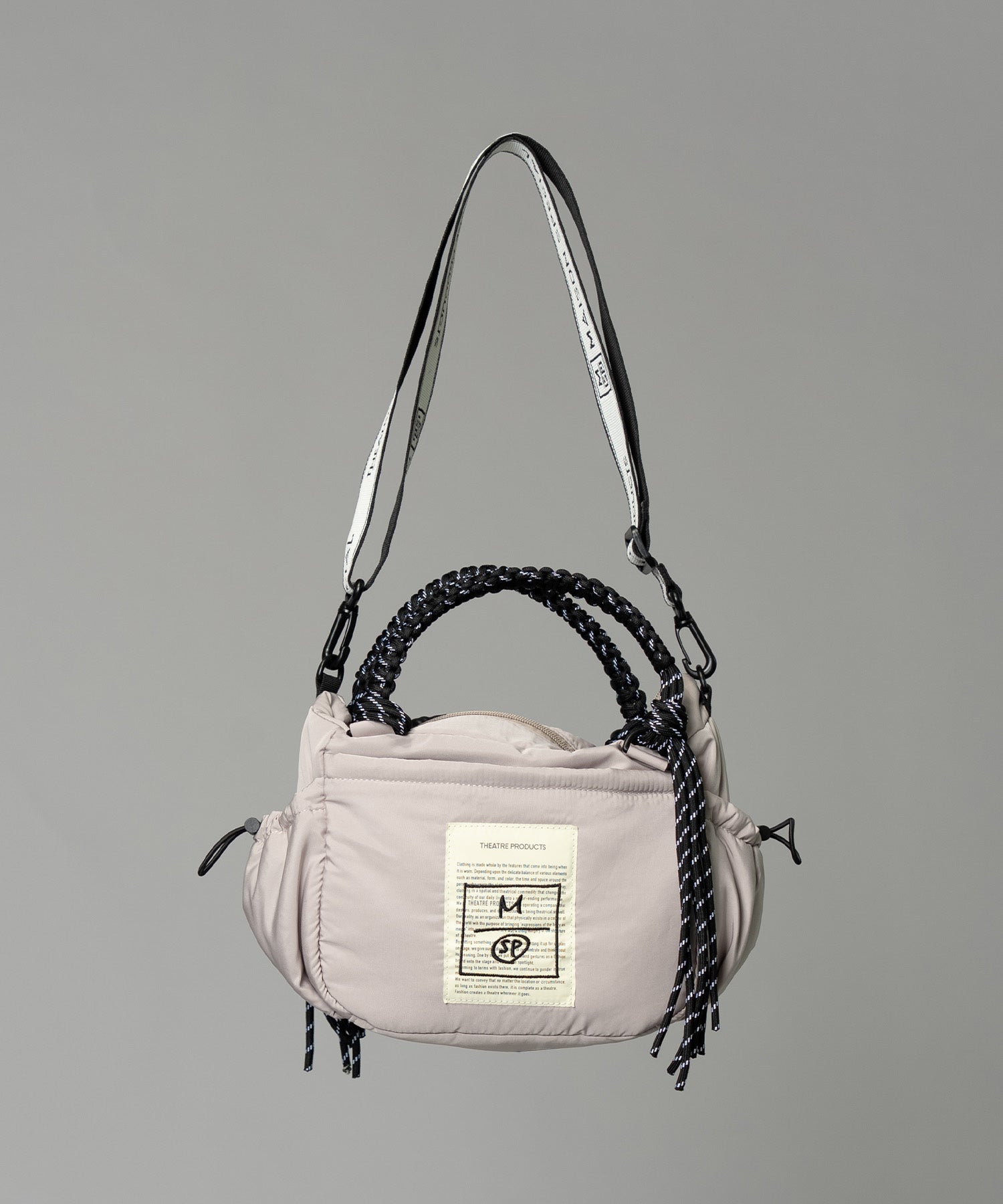 Aluminum Bonded Leather Shoulder Bag