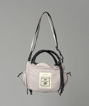 Aluminum Bonded Leather Shoulder Bag