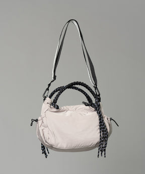 Aluminum Bonded Leather Shoulder Bag