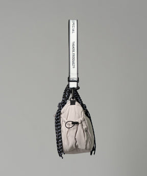 Aluminum Bonded Leather Shoulder Bag