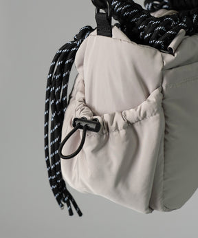 Aluminum Bonded Leather Shoulder Bag