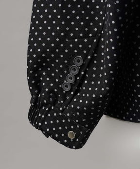 【Italian Dead Stock Fabric】Prime-Over Curved Pocket Jacket