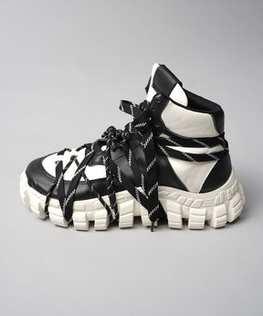 [SPECIAL SHOES FACTORY COLLABORATION] Rattling Sole Low-Cut Shoes