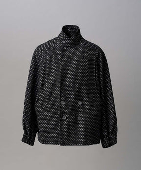 【Italian Dead Stock Fabric】Prime-Over Curved Pocket Jacket