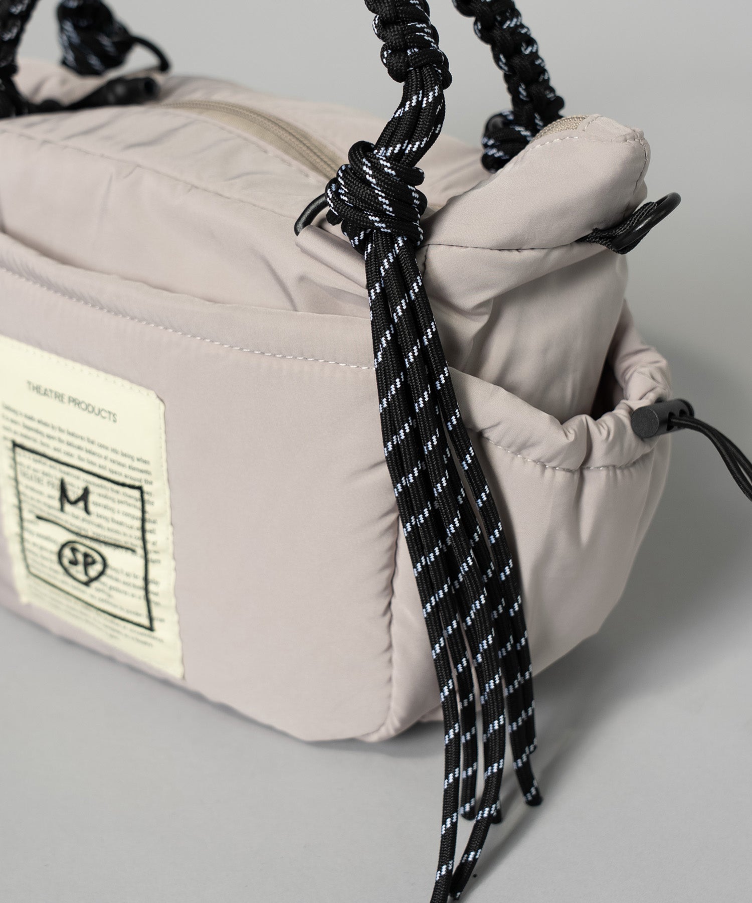 Aluminum Bonded Leather Shoulder Bag