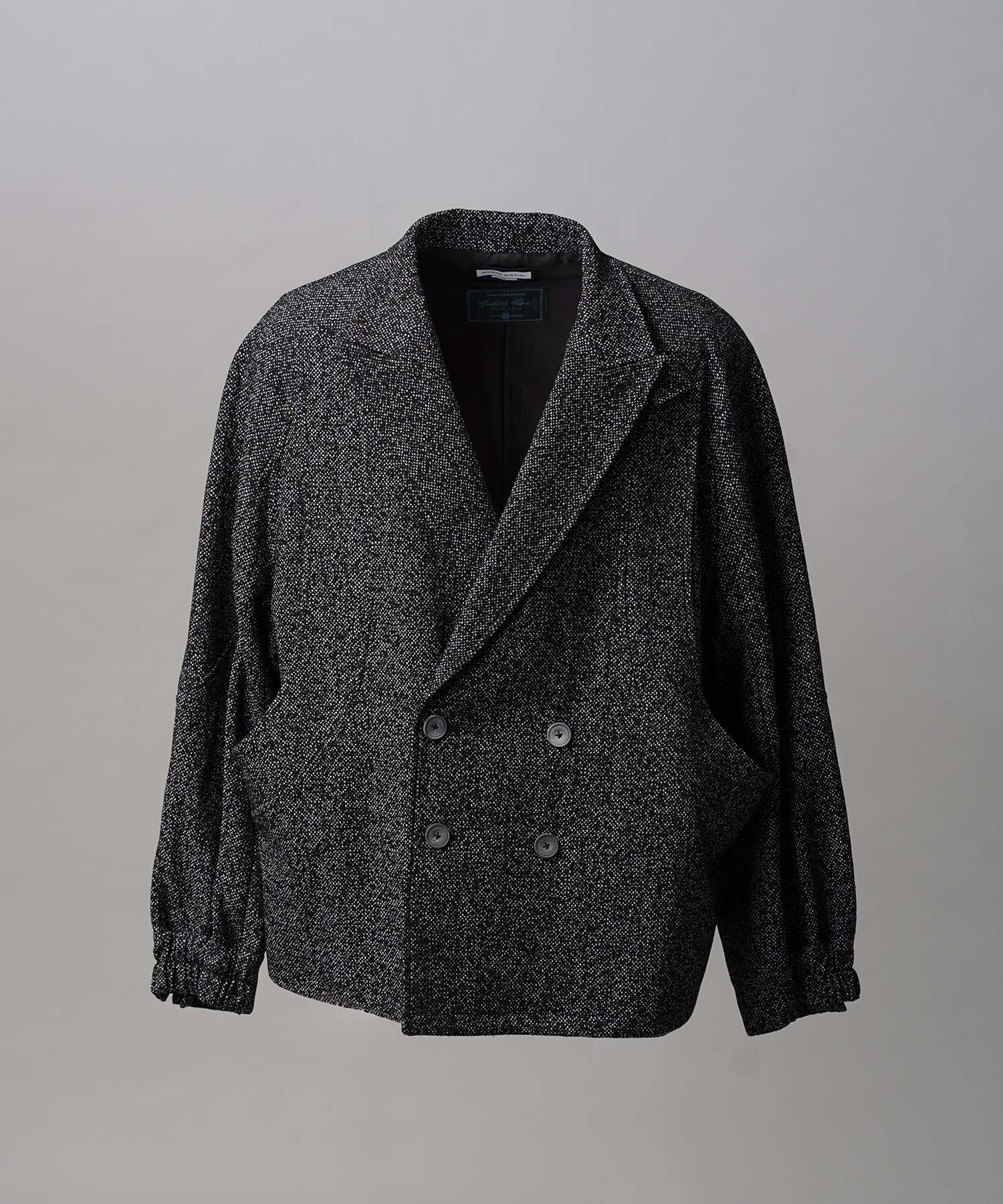 【Italian Dead Stock Fabric】Prime-Over Curved Pocket Jacket