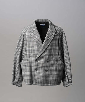 【Italian Dead Stock Fabric】Prime-Over Curved Pocket Jacket