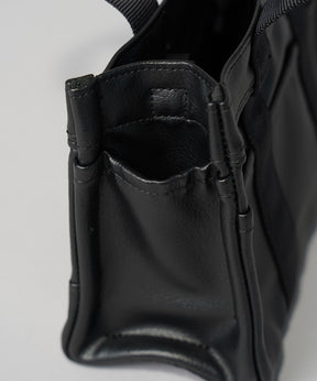 Aluminum Bonded Leather Shoulder Bag