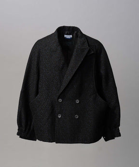 【Italian Dead Stock Fabric】Prime-Over Curved Pocket Jacket