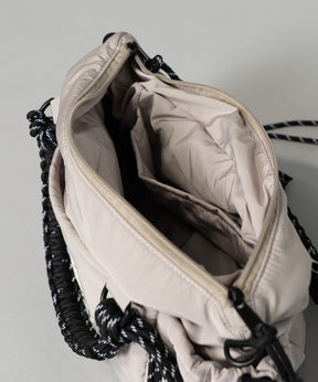 Aluminum Bonded Leather Shoulder Bag