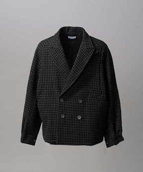 【Italian Dead Stock Fabric】Prime-Over Curved Pocket Jacket