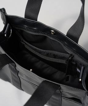 Aluminum Bonded Leather Shoulder Bag