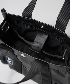 Aluminum Bonded Leather Shoulder Bag