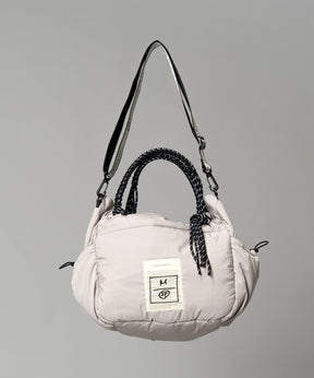 Aluminum Bonded Leather Shoulder Bag