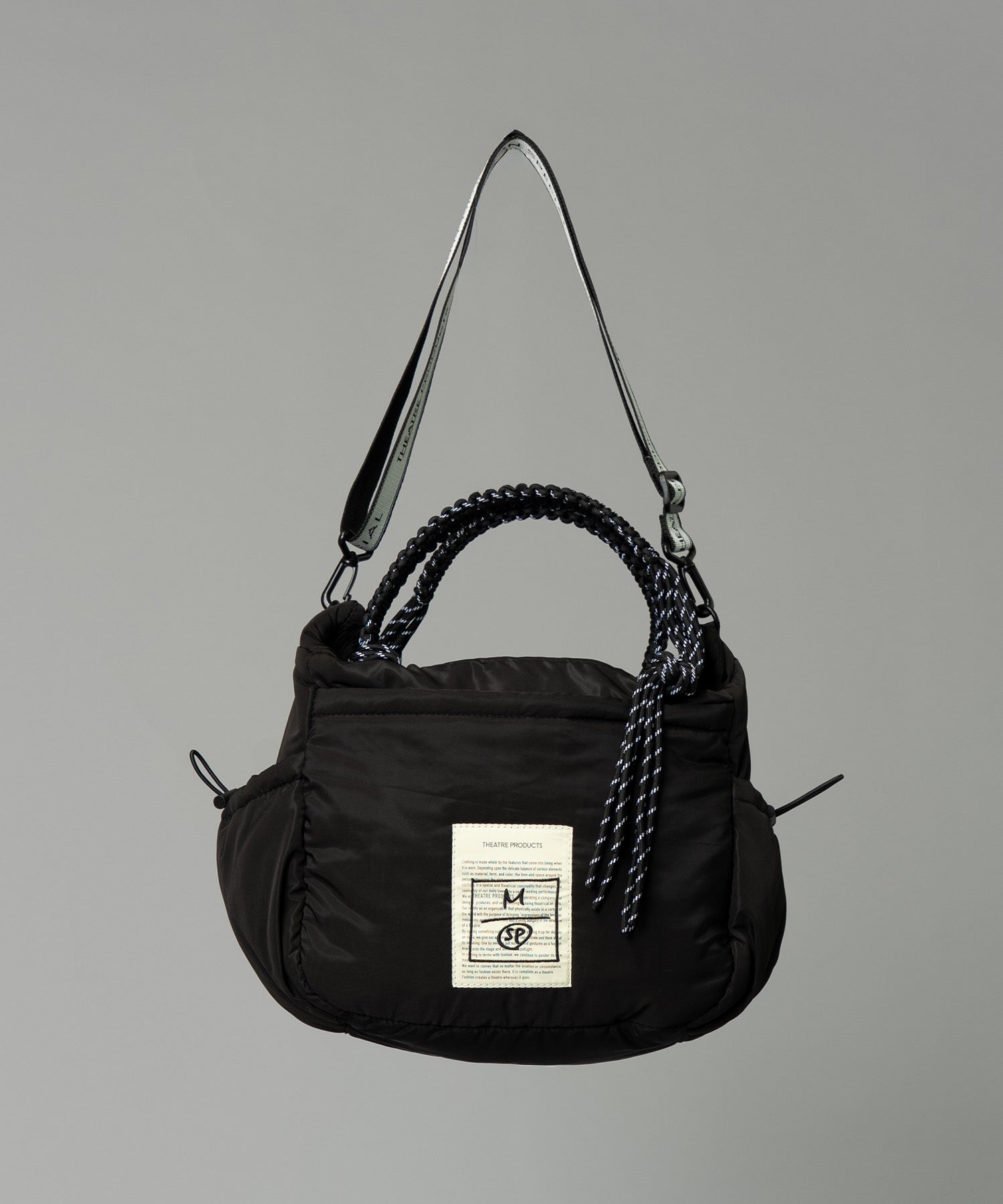 Aluminum Bonded Leather Shoulder Bag