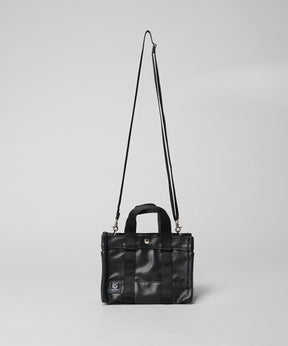 Aluminum Bonded Leather Shoulder Bag