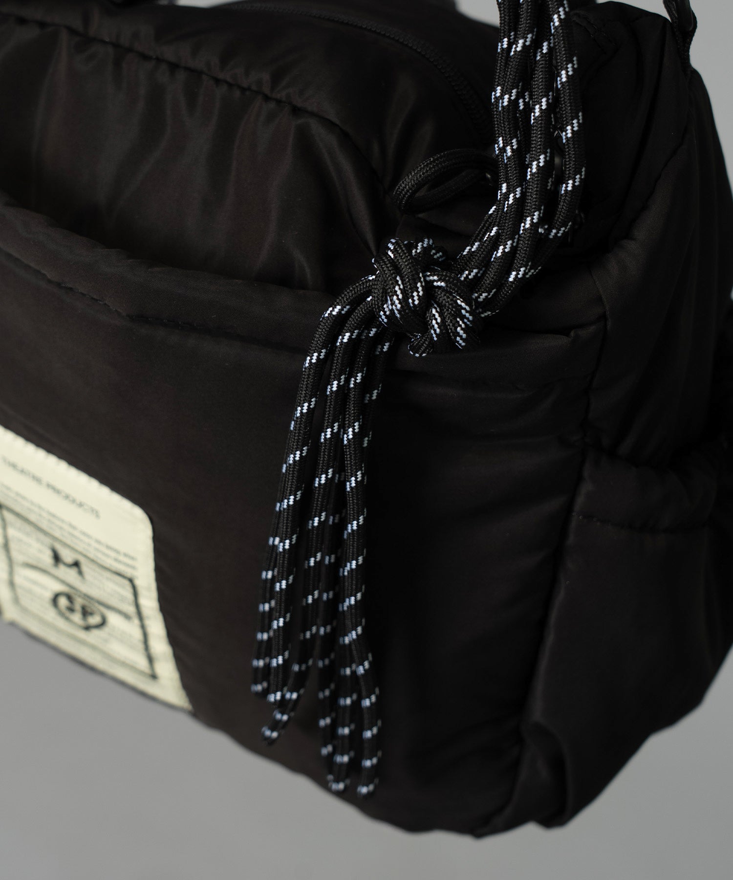 Aluminum Bonded Leather Shoulder Bag