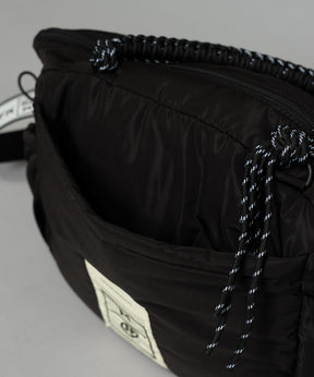 Aluminum Bonded Leather Shoulder Bag