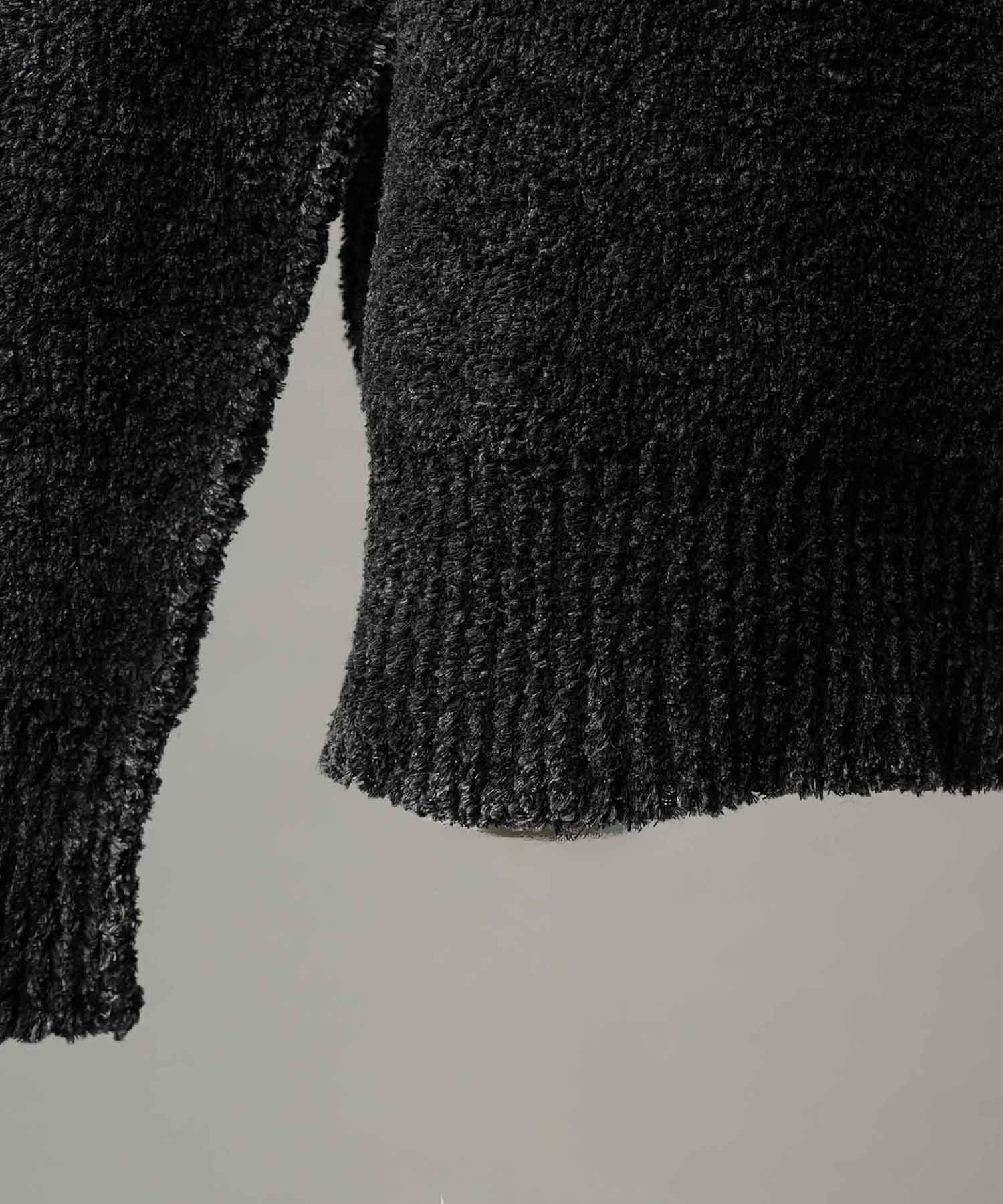 Gradation Short Length Prime-Over V-Neck Knit Pullover