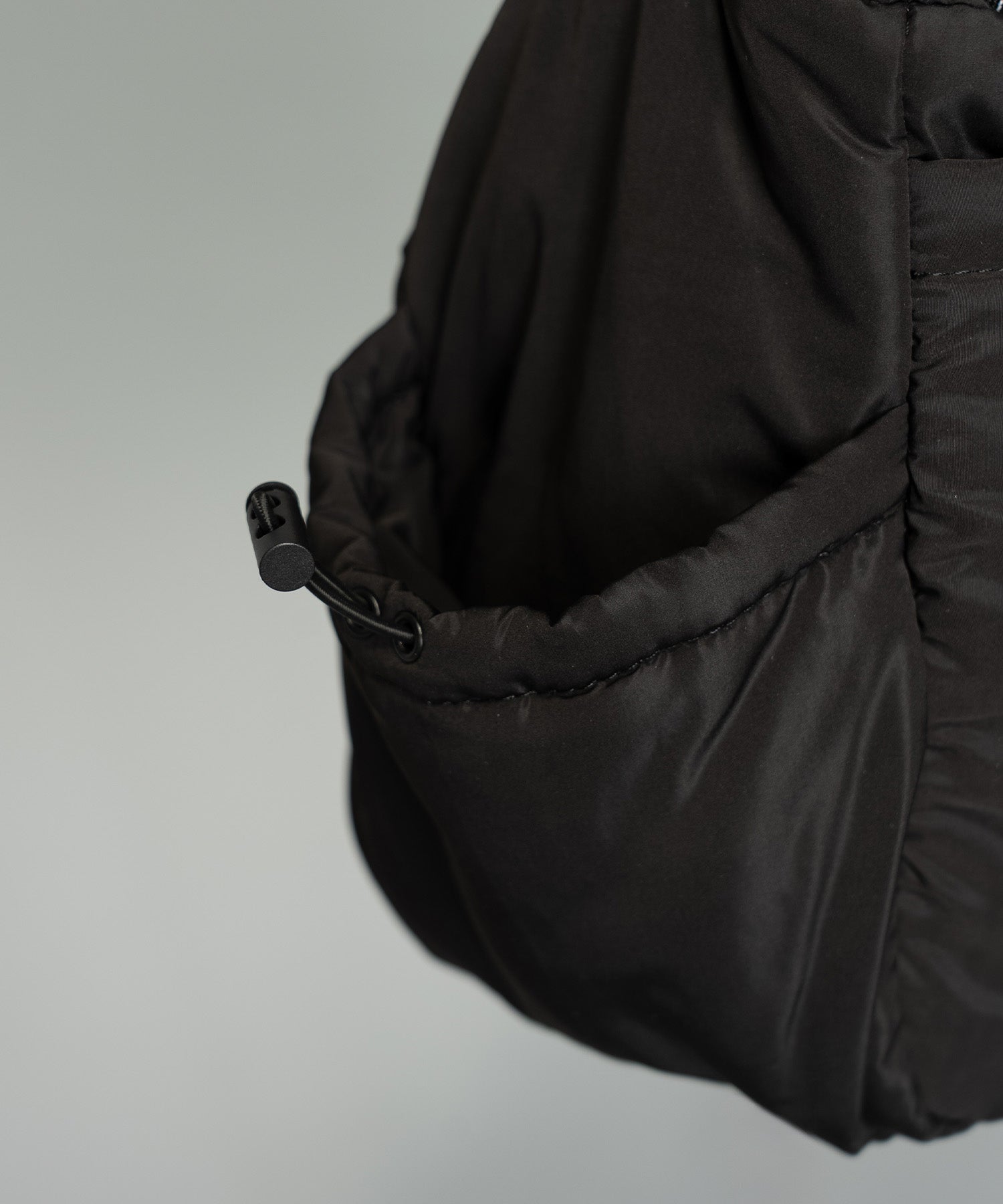 Aluminum Bonded Leather Shoulder Bag