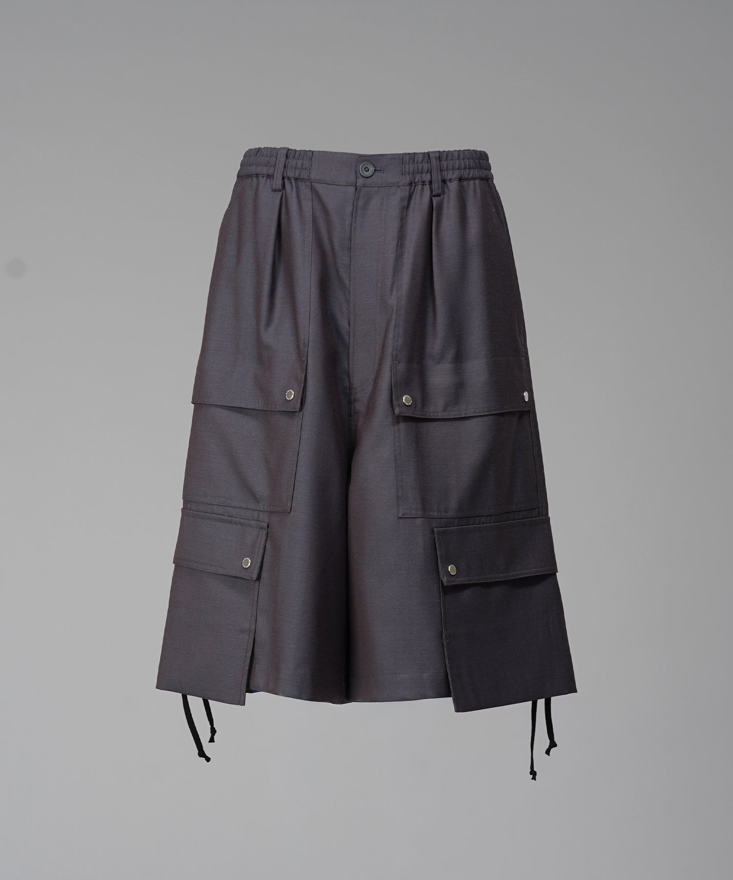 [26SS 预购] 4 色青年布可水洗羊毛 Prime 宽幅工装短裤