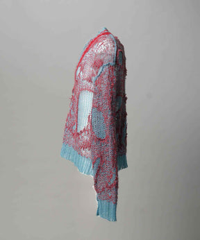 Mohair Sheer V-Neck 니트 풀오버