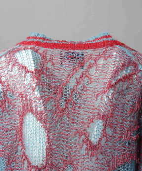 Mohair Sheer V-Neck 니트 풀오버