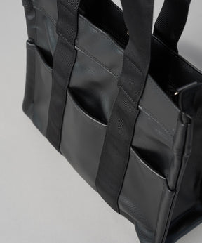 Aluminum Bonded Leather Shoulder Bag