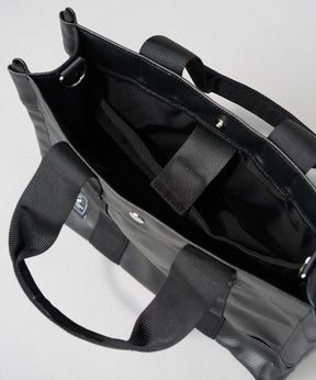 Aluminum Bonded Leather Shoulder Bag