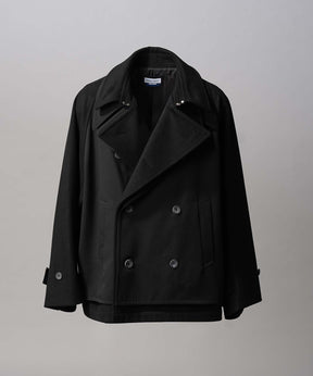 Layering Double Breasted Prime-Over Short Coat