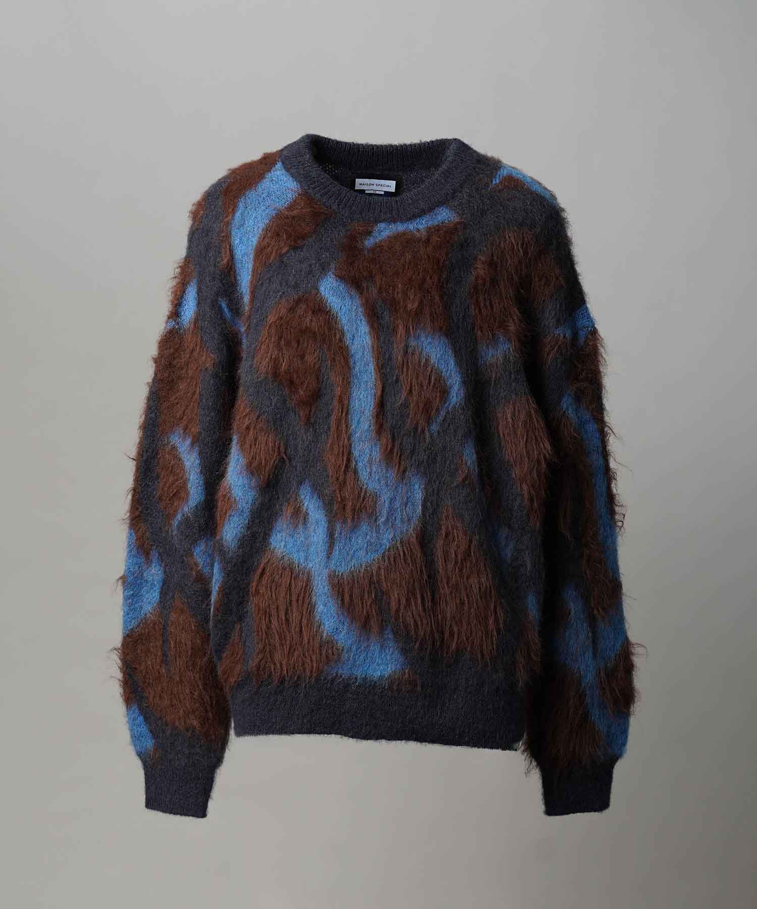 Gradation Short Length Prime-Over V-Neck Knit Pullover