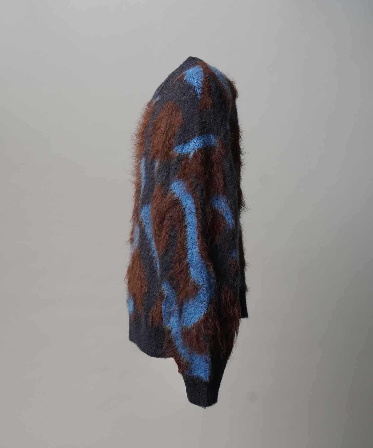 Gradation Short Length Prime-Over V-Neck Knit Pullover