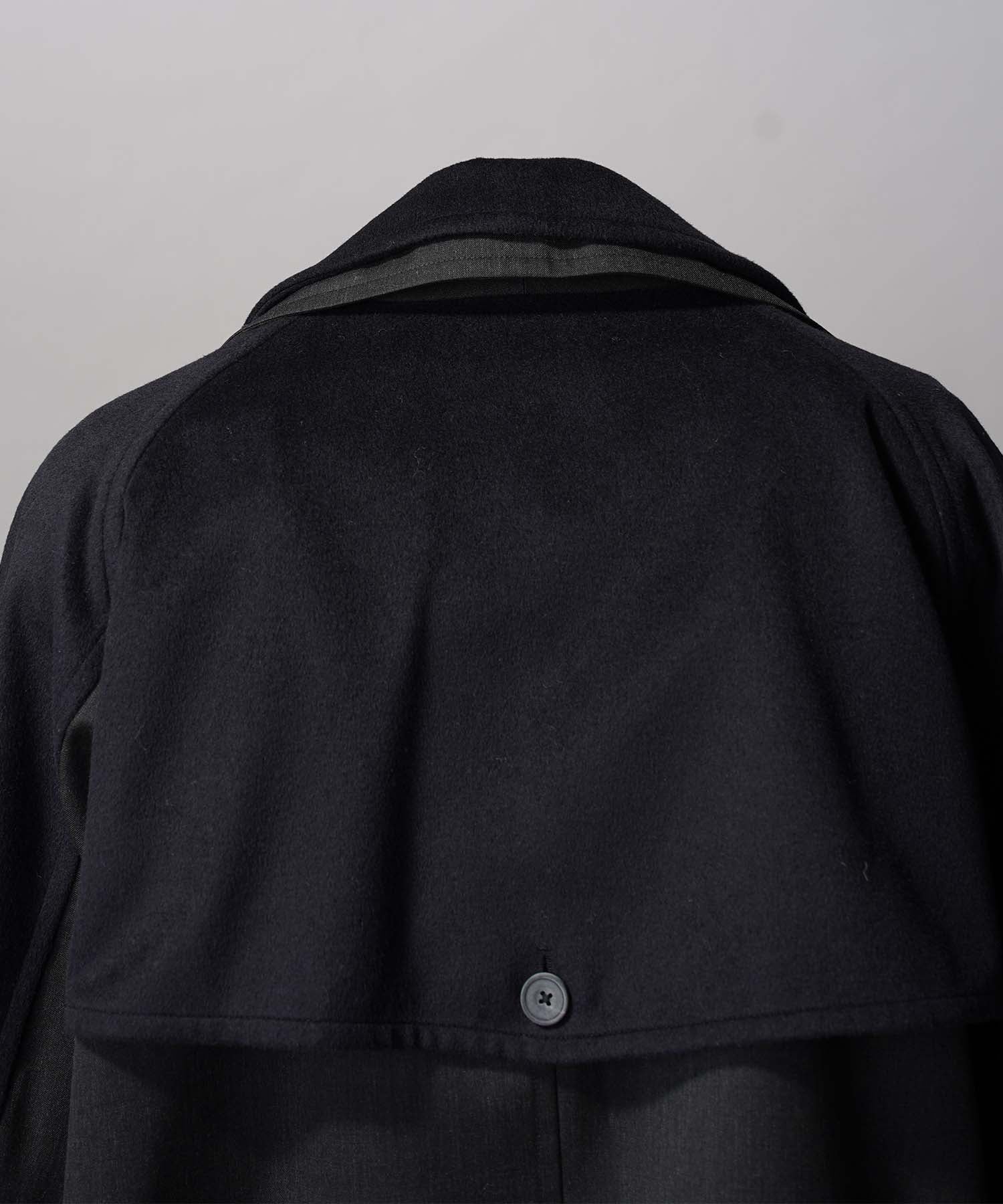 Layering Double Breasted Prime-Over Short Coat