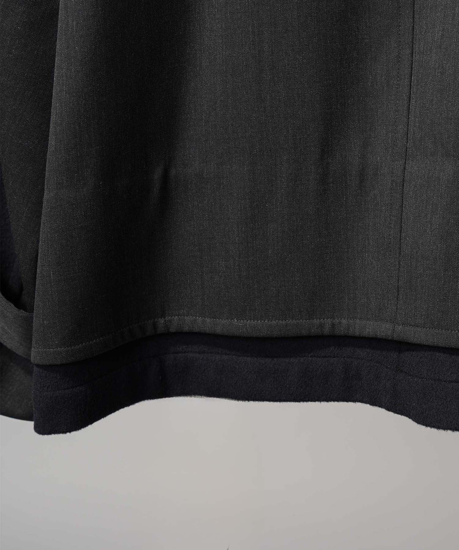 Layering Double Breasted Prime-Over Short Coat