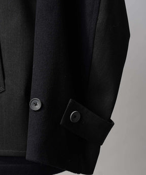 Layering Double Breasted Prime-Over Short Coat