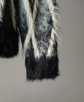 [25AW预订] 7G毛茸茸的jacquard钻石图案Argyle Prime ersere脖子编织套头衫