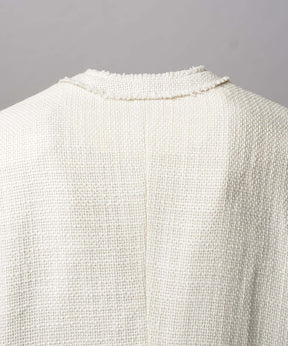 [25AW PRE-ORDER] Collarless Tweed Jacket