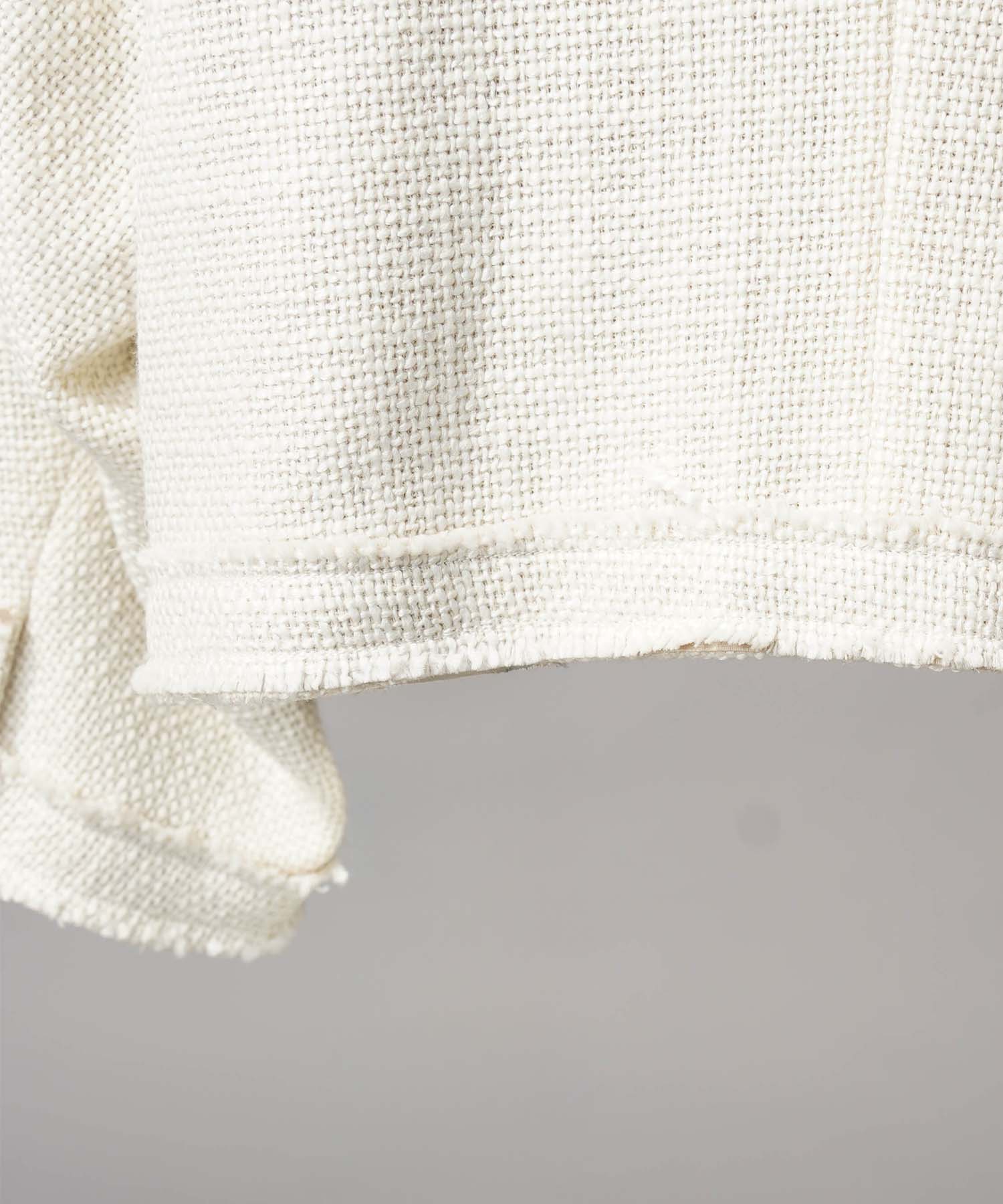 [25AW PRE-ORDER] Collarless Tweed Jacket