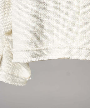 [25AW PRE-ORDER] Collarless Tweed Jacket