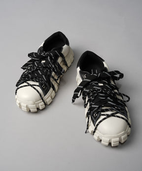 [SPECIAL SHOES FACTORY COLLABORATION] Rattling Sole Low-Cut Shoes