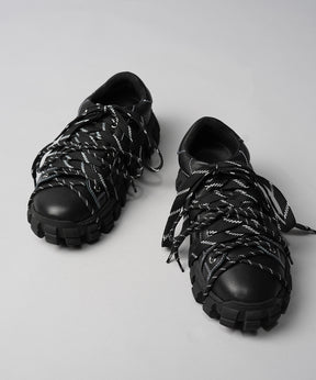 [SPECIAL SHOES FACTORY COLLABORATION] Rattling Sole Low-Cut Shoes