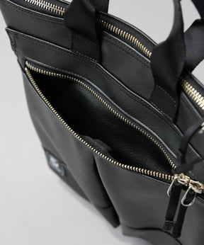 Aluminum Bonded Leather Shoulder Bag