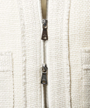 [25AW PRE-ORDER] Collarless Tweed Jacket