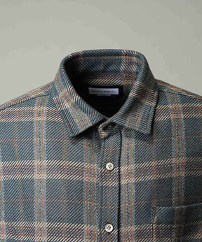 [Sale starts at 12:00 pm on Saturday, September 13th] [Italian Dead Stock Fabric] Prime-Over Curved Shirts Blouson