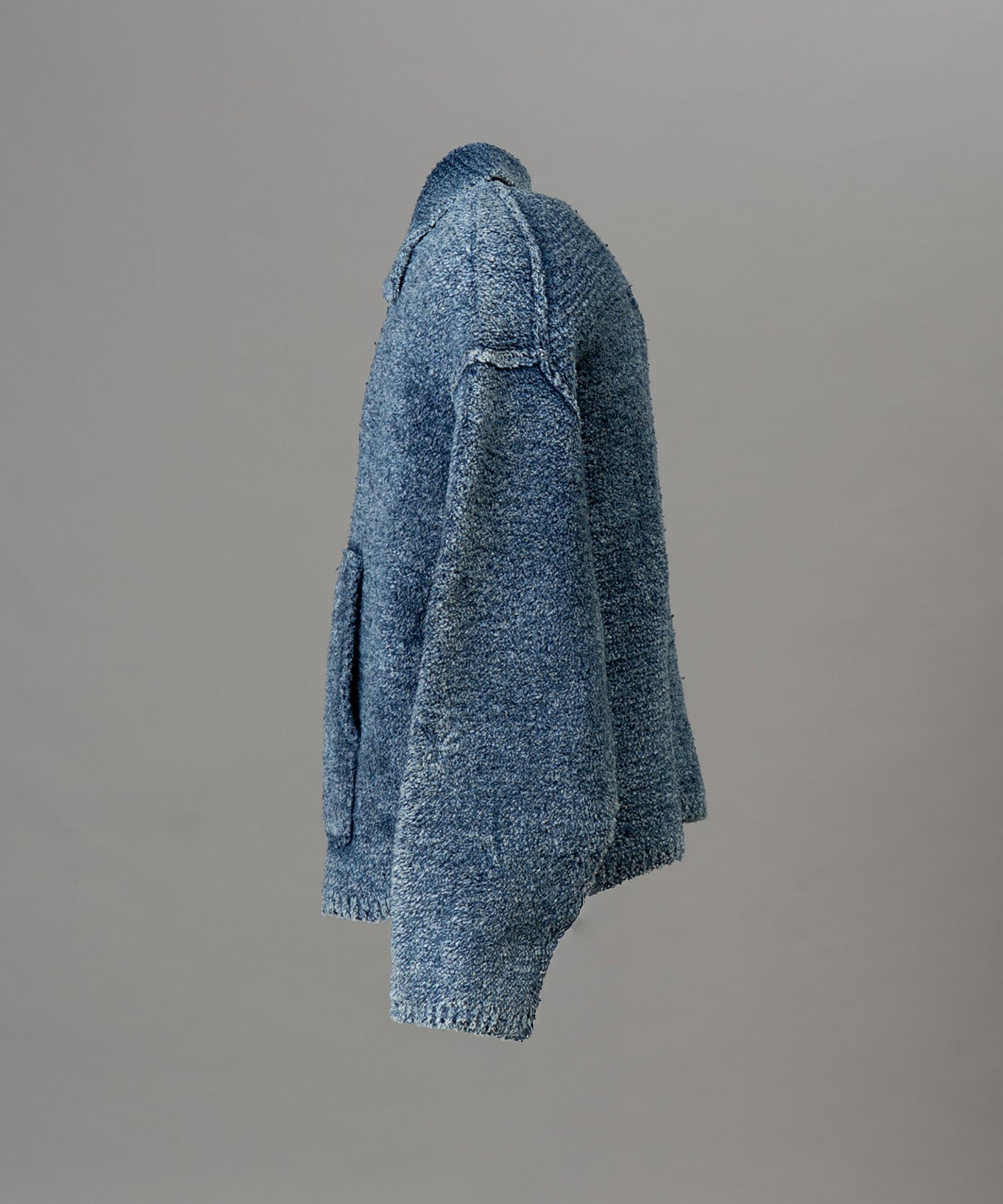 [25AW PRE-ORDER] Fade Yarn Prime-Over Full Zip Knit