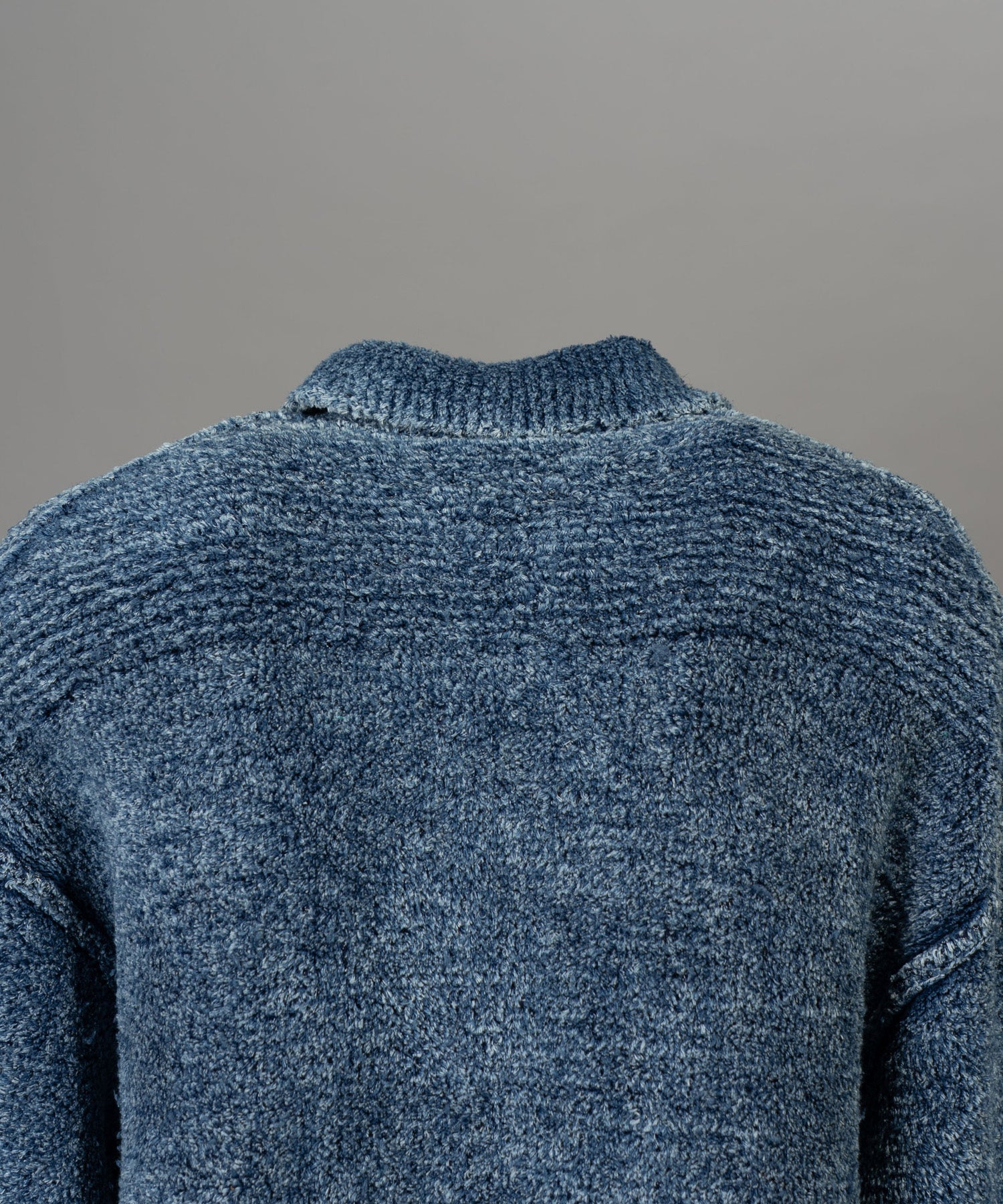 [25AW PRE-ORDER] Fade Yarn Prime-Over Full Zip Knit