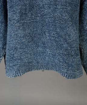 [25AW PRE-ORDER] Fade Yarn Prime-Over Full Zip Knit