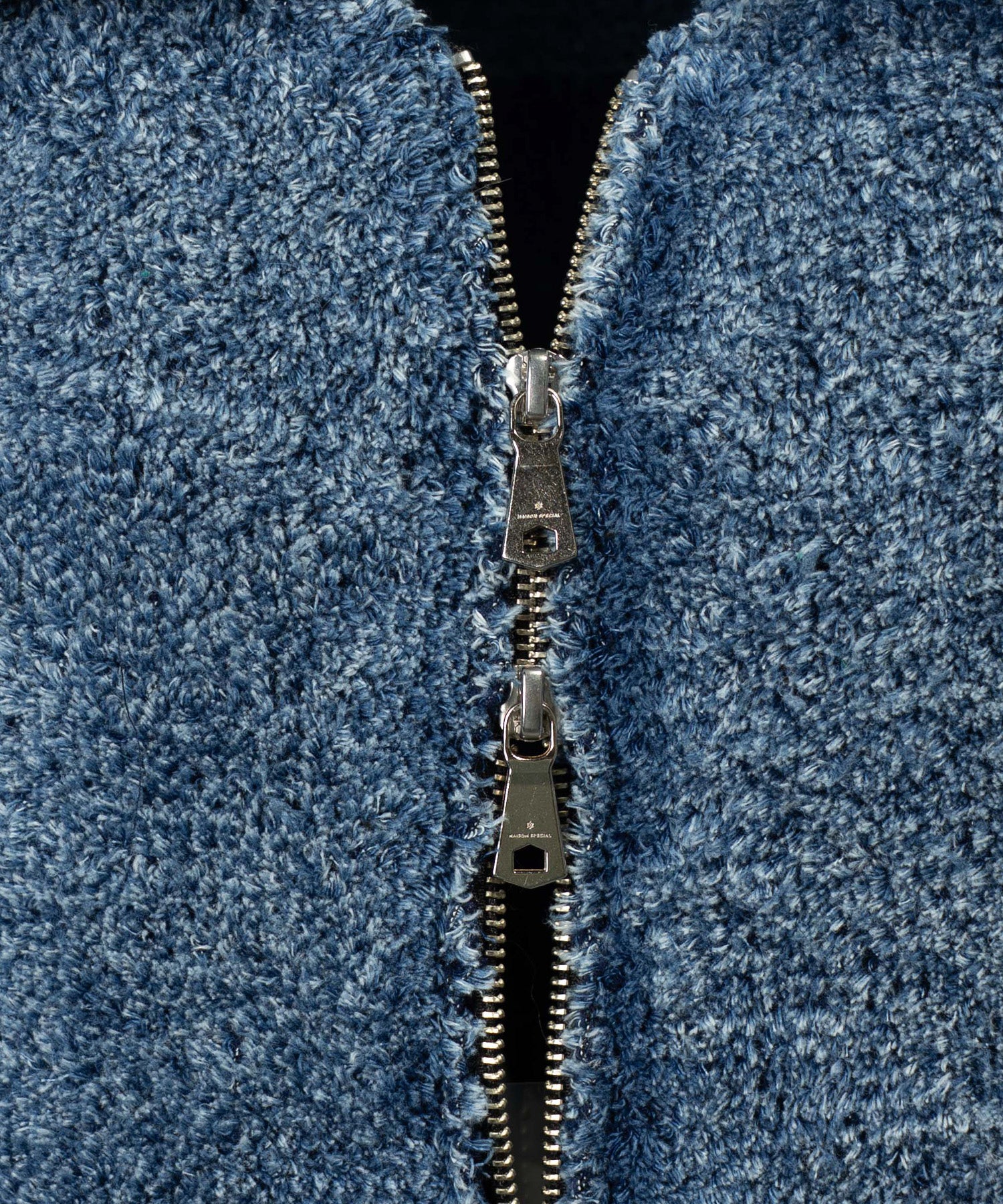 [25AW PRE-ORDER] Fade Yarn Prime-Over Full Zip Knit