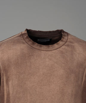 【26ss PRE-ORDER】Flower Patchwork Vintage Like Prime-Over Sweat Zip Hoodie